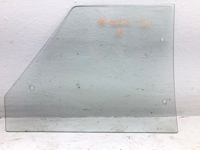 89-90 Nissan Sentra Driver Left Rear Quarter Glass Back Side Window 2 Door Coupe