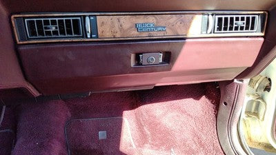 1989 Buick Century Glove Box Assembly Complete Door With Latch Oem Red