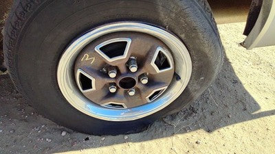 82-86 Firenza 13" Steel Wheel With Chrome Trim Factory Rim Super Stock