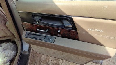 1992 Buick Park Ave Ultra Passenger Right Rear Door Trim Panel With Switches Tan