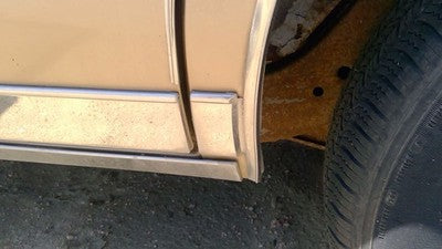 1985 Olds 88 Driver Left Rear Moulding On Quarter Panel Oem Chrome