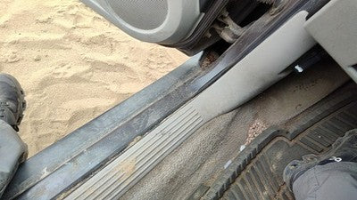 2007 Chevy Equinox Driver Left Lower Kick Trim Panel Oem Gray 142