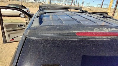 2003 Chevy Trail Blazer Rear Spoiler With Third Brake Light Back Wing Black 41U