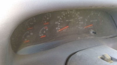 99-01 Super Duty Speedometer Cluster Instrument Gauges Panel 7.3L Powerstroke Mt