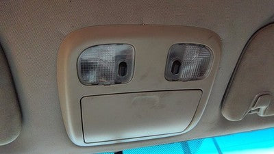 10-12 Ford Fusion Center Overhead Console Dome Light Map Lamp Cubby Charcoal Fw