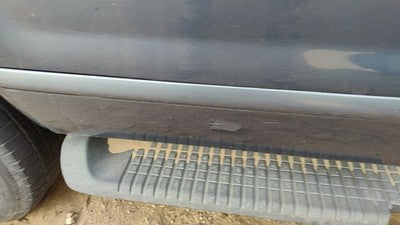 03-05 Explorer Passenger Right Rear Moulding From Door Back Trim Strip Blue Ld