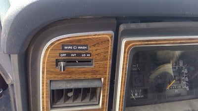 1990 Ford E150 Van Econoline Windshield Wiper Switch Assembly Control Head Dash