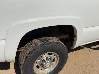 05 Silverado 2500 Passenger Right Rear Wheel Flare Moulding Oem Back White 50U