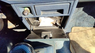 1985-1986 Toyota Camry Center Dash Lower Cubby Glove Box Oem Blue