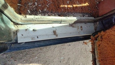 1984 Jeep Grand Wagoneer Driver Left Lower Sill Step Moulding Trim Panel Oem