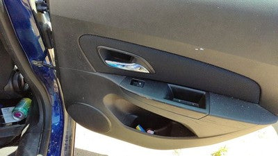 2012-16 Cruze Passenger Right Rear Door Trim Panel With Switches Back Black Aff