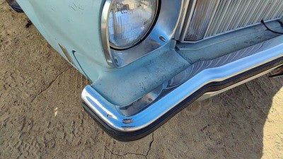 74-75 Supreme Passenger Right Front Fender Filler Moulding Trim Strip Blue