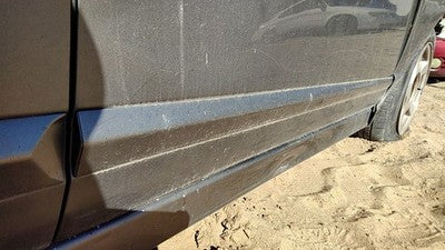 06-08 Civic Passenger Right Front Moulding From Door Trim Sedan Gy Galaxy Gray