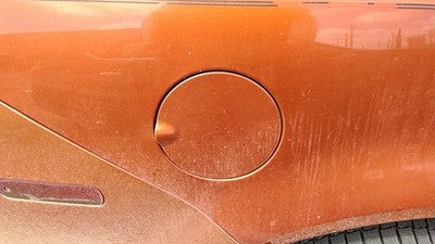 2005-2010 Chevy Cobalt Fuel Tank Door With Hinge Gas Lid Oem Filler Orange 56U