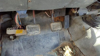 1986 Dodge Ram W250 Complete Clutch And Brake Pedal Assembly Oem