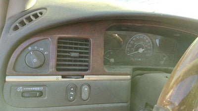2003-2004 Lincoln Town Car Trim Bezel Around Speedometer Oem Dash Surround Panel