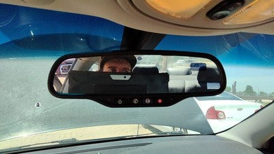 2007-2010 Pontiac G6 Gxp Coupe Inside Rear View Mirror Oem Windshield Mounted