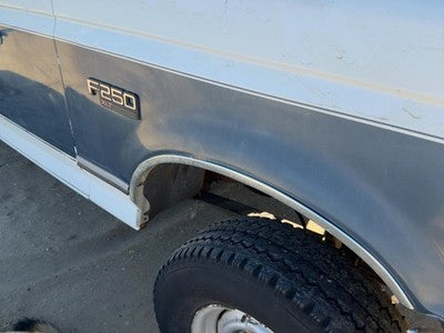 1992-1997 Ford F250 Passenger Right Front Fender Oem Oxford White F2Tz16005A
