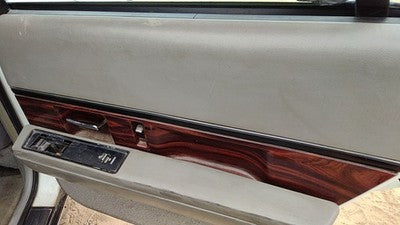 98 Buick Lesabre Passenger Right Rear Inside Door Trim Panel Only Back Grey 17C