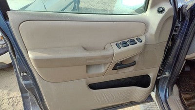 04-05 Ford Explorer Driver Left Front Door Trim Panel With Master Switch Tan Gp