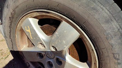 2005-2007 Dodge Caravan 16 Aluminum Wheel 5 Spoke Factory Rim
