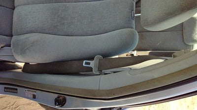 2006-2007 Hyundai Sonata Driver Left Front Seat Belt Retractor Shoulder Fz Gray