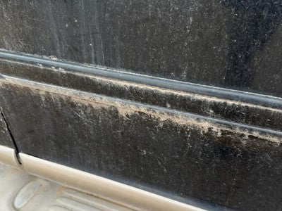 1997-2002 Ford Expedition Driver Left Front Upper Moulding From Door Oem Black