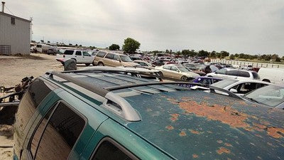 1996 S10 Blazer Luggage Rack Cross Bars Only Oem Roof