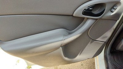 00-03 Focus Station Wagon Driver Left Rear Inside Door Trim Panel Switches Back