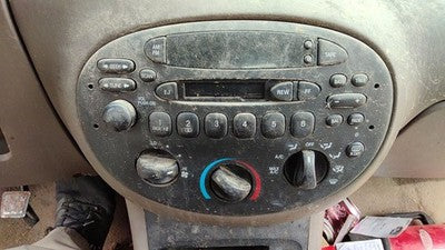 1997-2003 Ford Escort Stock Radio With Heater Control Head Ac Unit Oem