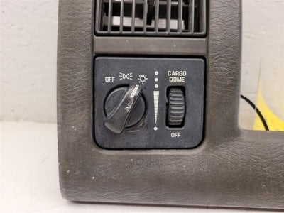 03 Dodge Ram 2500 Driver Left Dash Vent With Headlight Switch Heater Panel Trim