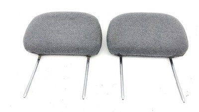 1995 Ford F150 Rh Cloth Pair Left And Right Front Seat Head Rest Gray