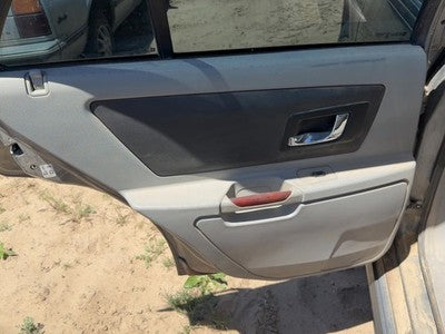 04-06 Cadillac Srx Driver Left Rear Door Trim Panel With Switches Back Gray 132