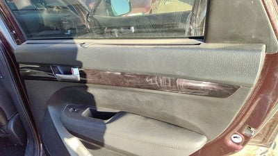14-15 Sorento Passenger Right Rear Door Trim Panel With Switches Back Va Black