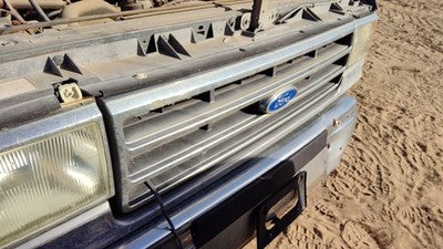 1987-1991 F250 Pickup Front Grille Oem Chrome E9tz8200a