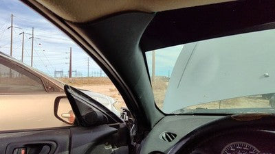 2004 Mitsubishi Eclipse Driver Left A Pillar Trim Windshield Post Panel Black