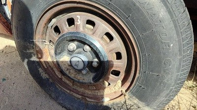 1985 Pontiac Sunbird 13 Steel Wheel Oem Factory Rim