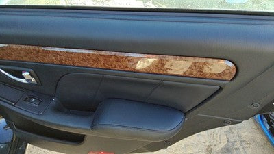 01-05 Xg350 Passenger Right Rear Door Trim Panel With Switches Back Black