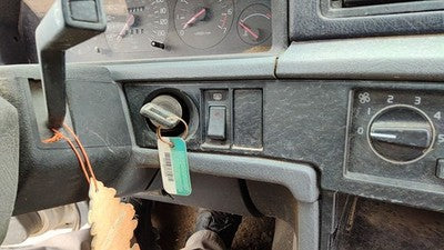 1991-1992 Volvo 740 Dash Trim Bezel Around Heater Head Unit Oem