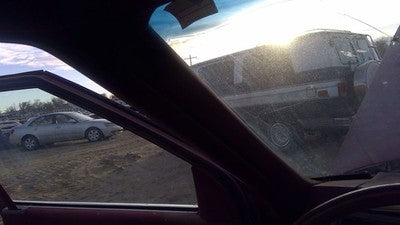 1990 Olds Eighty Eight Driver Left A Pillar Trim Windshield Post Panel Oem Red