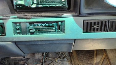 85-96 Olds Cutlass Ciera Passenger Dash Trim Bezel Panel Heater Ac Vents Blue
