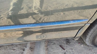 98-04 Intrepid Passenger Right Front Moulding From Door Trim Steel Blue Pbq