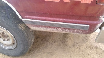 1988 Gmc Sierra 2500 Driver Left Rear Moulding On Quarter Panel Oem Rear Box