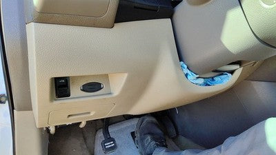 2007-2009 Nissan Altima Lower Dash Under Column Knee Bolster Trim Panel Blond C