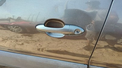 2001-2006 Mazda Tribute Driver Left Front Outside Door Handle Oem Gray Cx