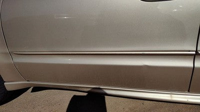 03-05 Grand Am Driver Left Front Moulding From Door Trim 33U Champagne Beige