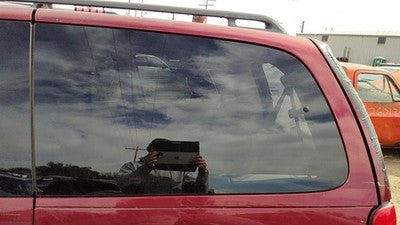 1997-2004 Chevy Venture Driver Left Rear Quarter Glass Back Side Window Oem