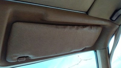 1980 Mercedes 300Td Passenger Right Sun Visor Oem Brown