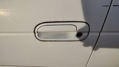 2000-2003 Nissan Sentra Driver Left Front Outside Door Handle Oem White Qm1