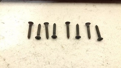 1989 Ford F150 Pair Of Sun Visors Left Right Bolts Hardware Oem Rh Red